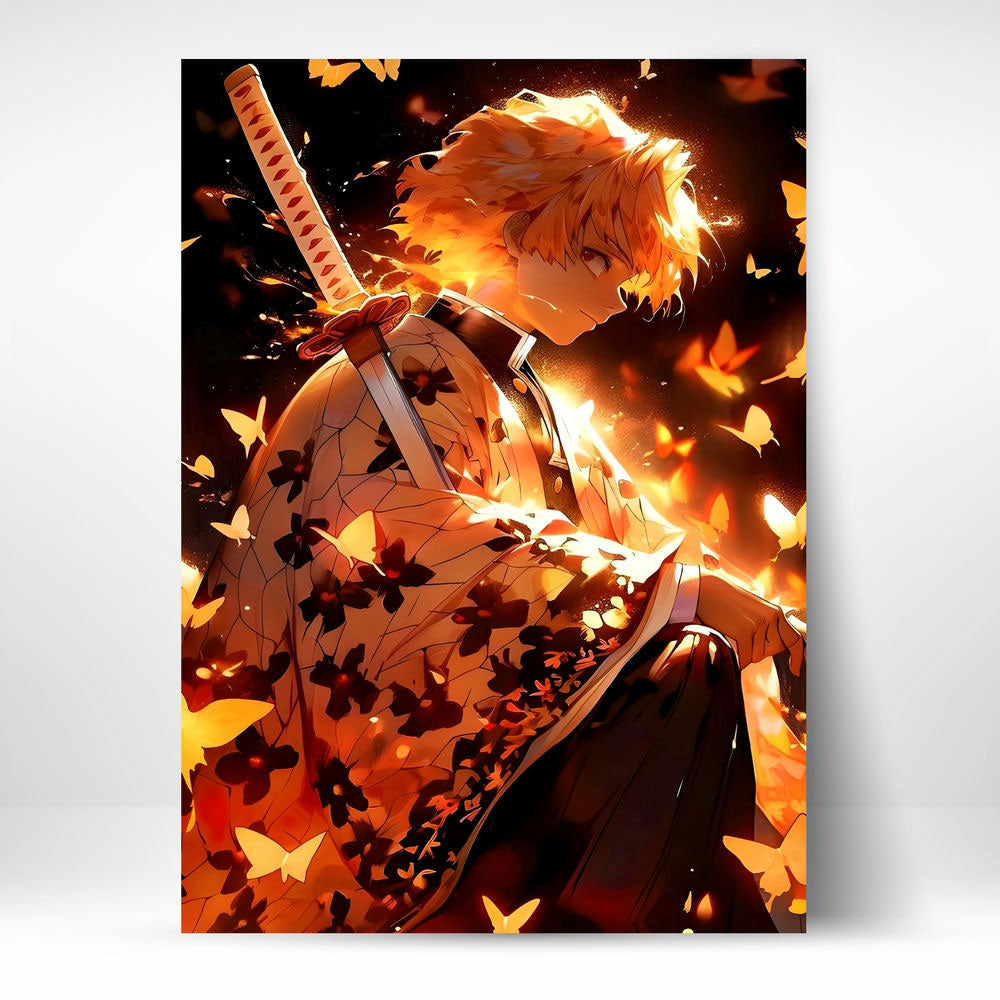 Metal Poster - Anime Zenitsu AZ2 Mobile Case by CoverMeUp