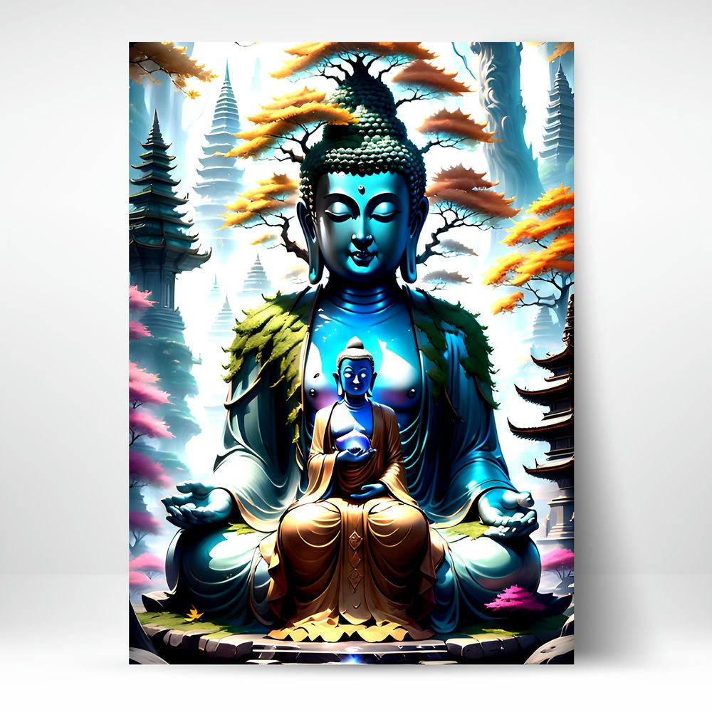 Metal Poster - Lord Buddha LB24 Mobile Case by CoverMeUp