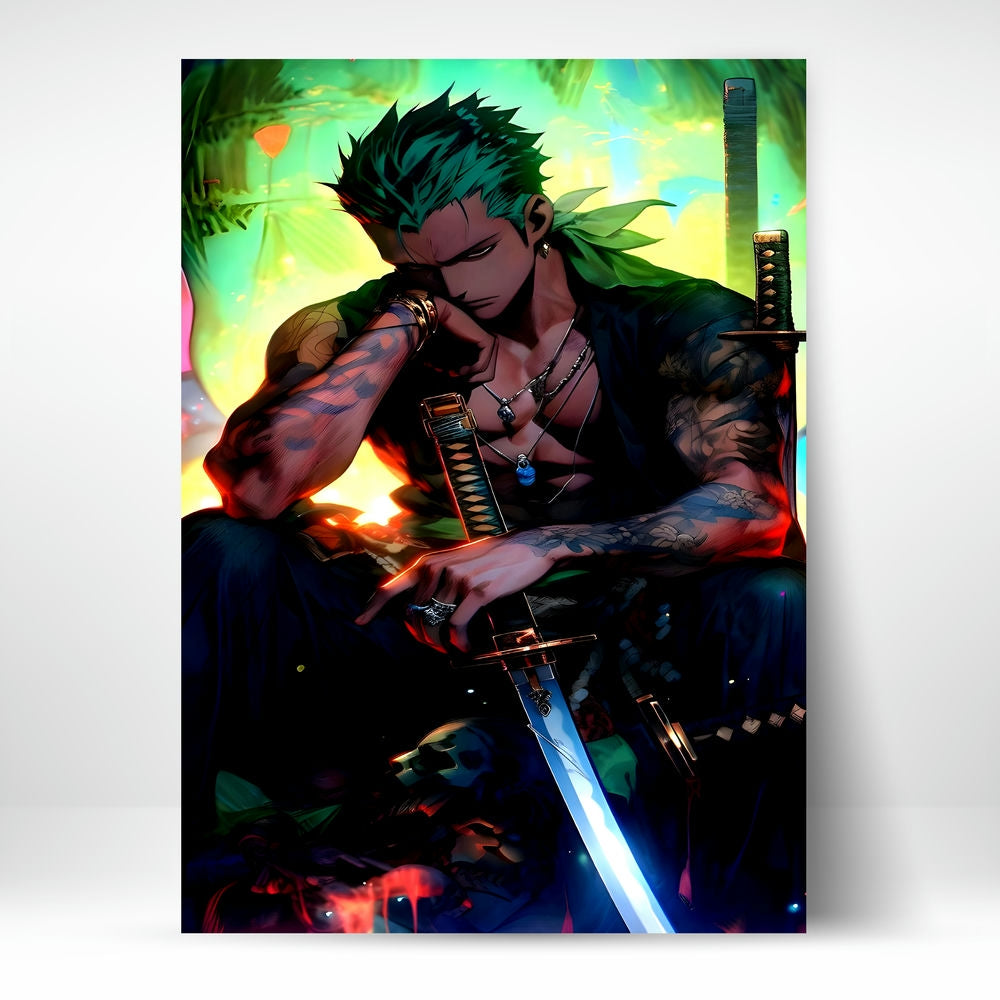 Metal Poster - One Piece Roronoa Zoro OP40 Mobile Case by CoverMeUp