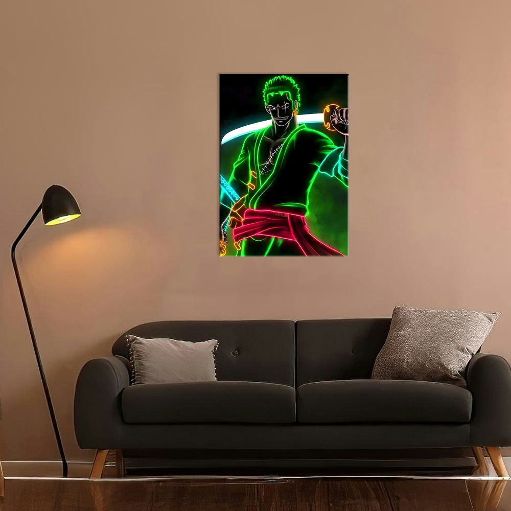 Metal Poster - One Piece Roronoa Zoro OP55 Mobile Case by CoverMeUp - Style 7