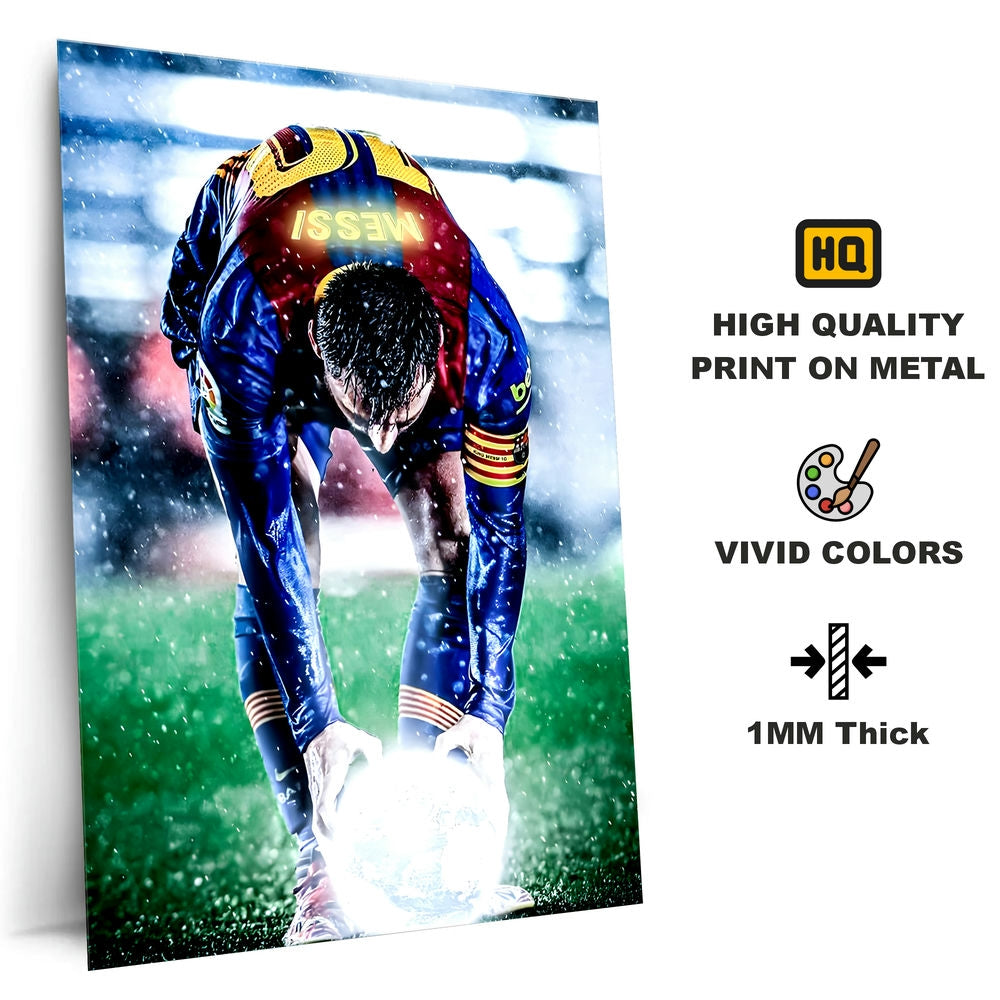 Metal Poster - Footballer Lionel Messi LM01 Mobile Case by CoverMeUp - Style 4