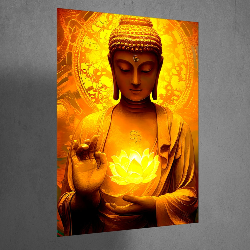 Metal Poster - Lord Buddha LB31 Mobile Case by CoverMeUp - Style 3