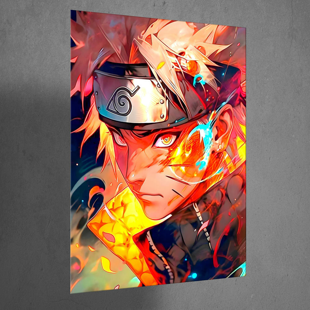 Metal Poster - Naruto Uzumaki NAR02 Mobile Case by CoverMeUp - Style 3