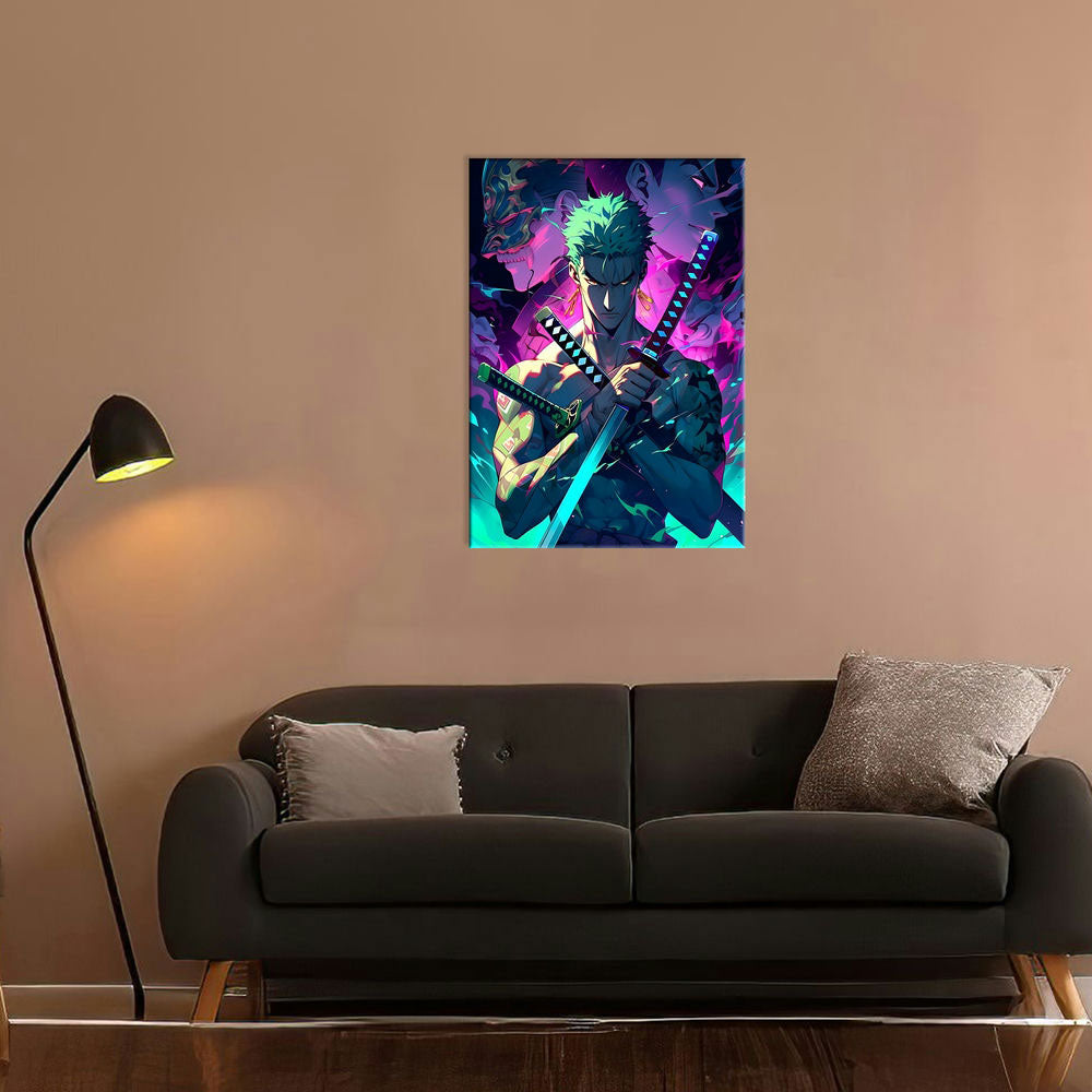 Metal Poster - One Piece Roronoa Zoro OP32 Mobile Case by CoverMeUp - Style 7