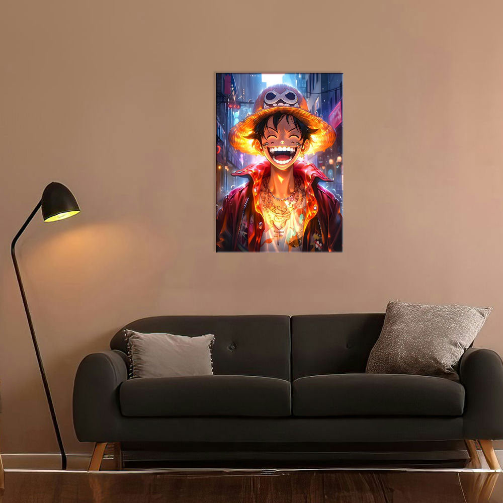 Metal Poster - One Piece Monkey D Luffy OP08 Mobile Case by CoverMeUp - Style 7