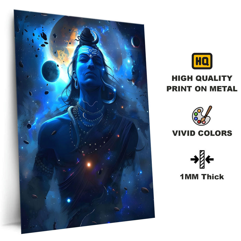 Metal Poster - Lord Shiva LS10 Mobile Case by CoverMeUp - Style 4