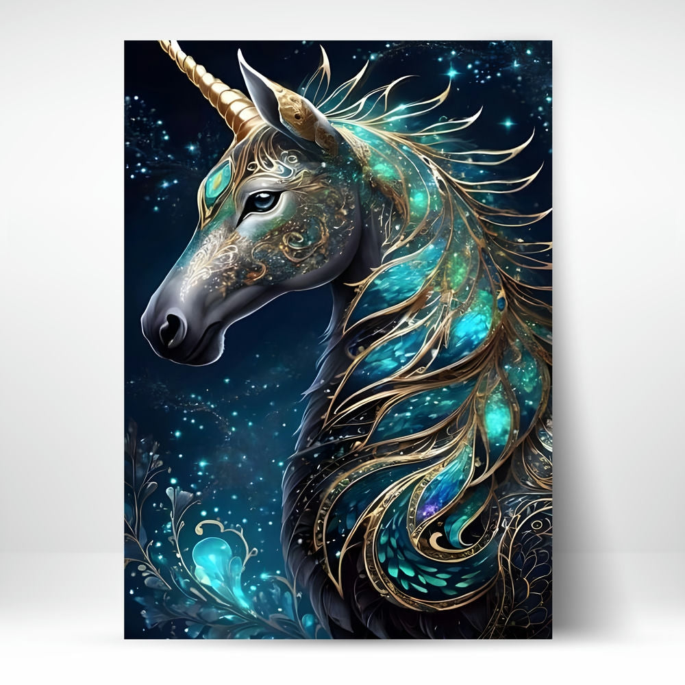 Metal Poster - Wildlife Unicorn UN01 Mobile Case by CoverMeUp