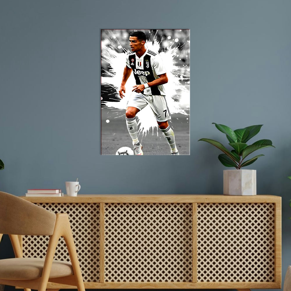 Metal Poster - Footballer Cristiano Ronaldo F03 Mobile Case by CoverMeUp - Style 5