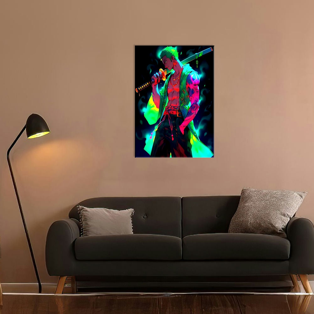 Metal Poster - One Piece Roronoa Zoro OP50 Mobile Case by CoverMeUp - Style 7