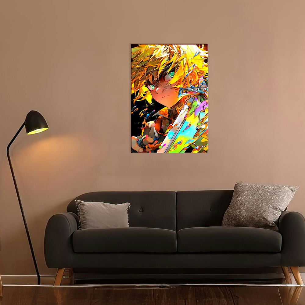 Metal Poster - Anime Demon Slayer DS03 Mobile Case by CoverMeUp - Style 7