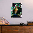 Metal Poster - One Piece Roronoa Zoro OP54 Mobile Case by CoverMeUp - Style 6