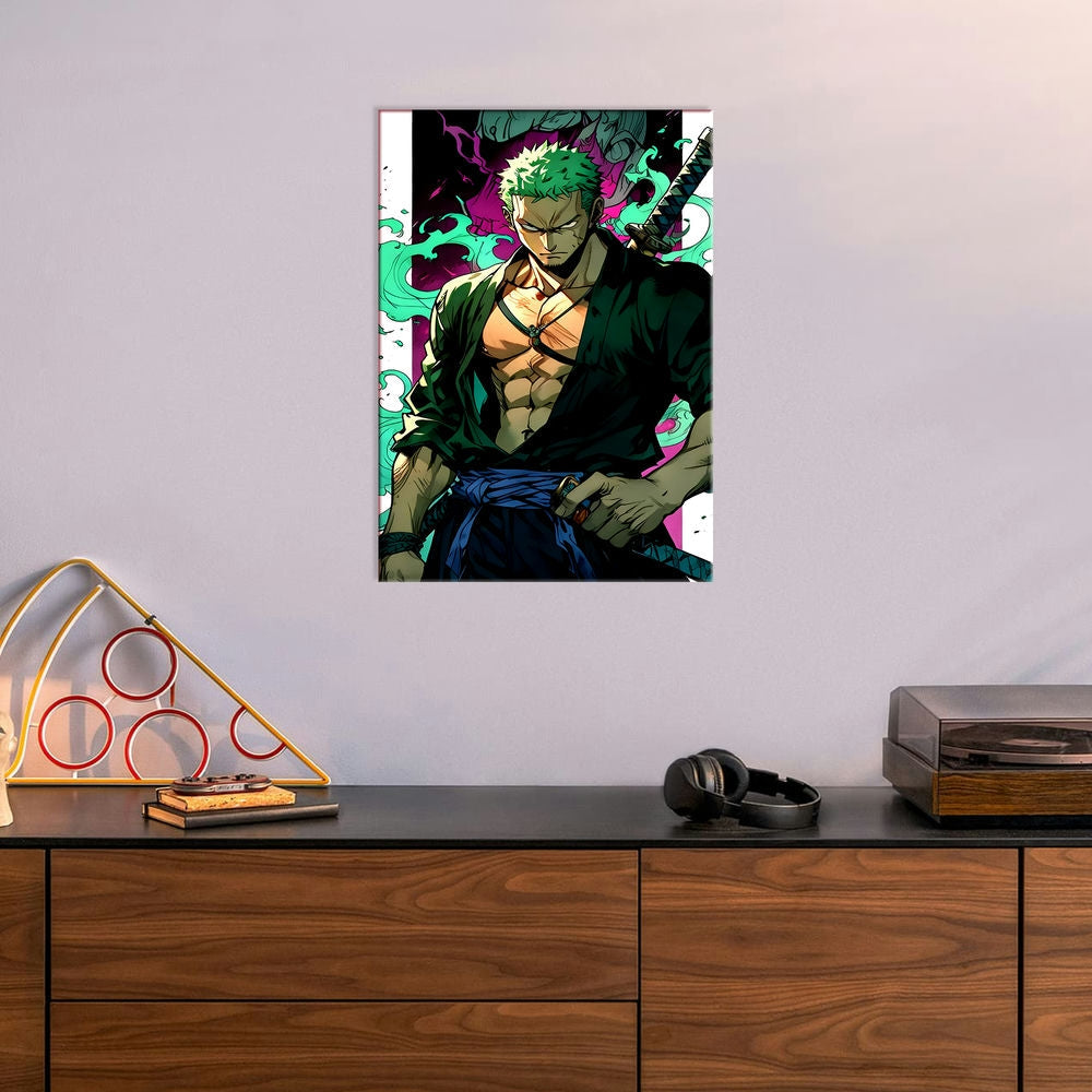 Metal Poster - One Piece Roronoa Zoro OP54 Mobile Case by CoverMeUp - Style 6