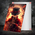 Metal Poster - One Piece Monkey D Luffy OP09 Mobile Case by CoverMeUp - Style 2