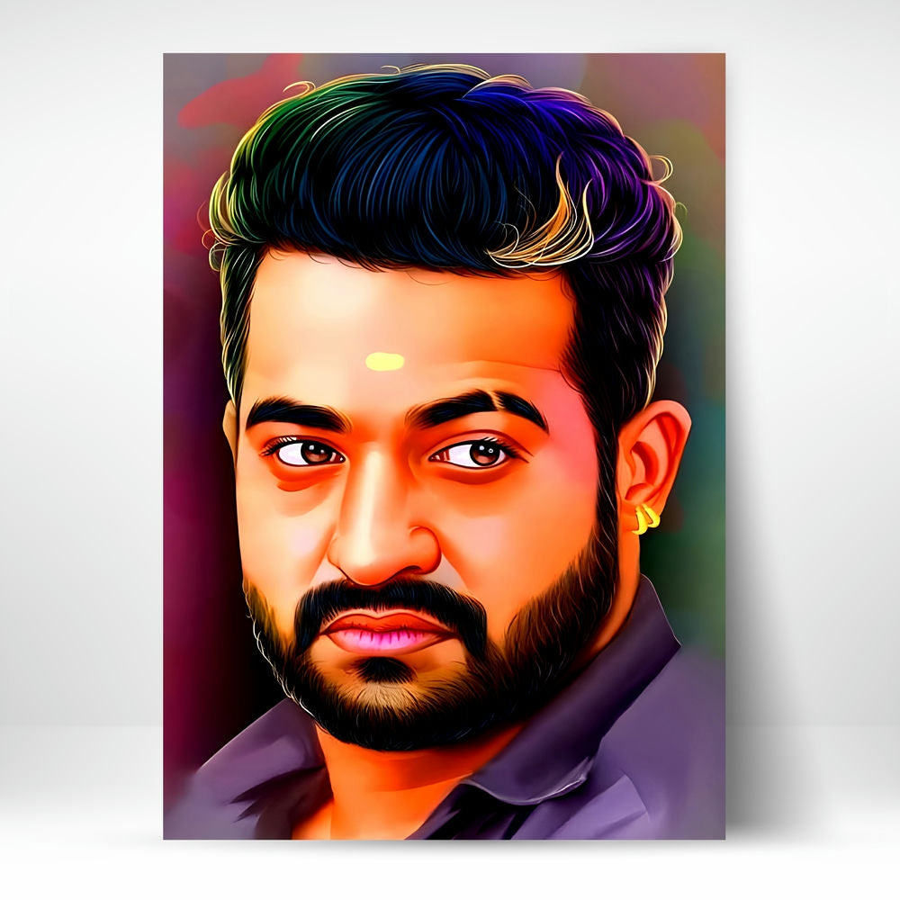Metal Poster - N. T. Rama Rao Jr. NT02 Mobile Case by CoverMeUp