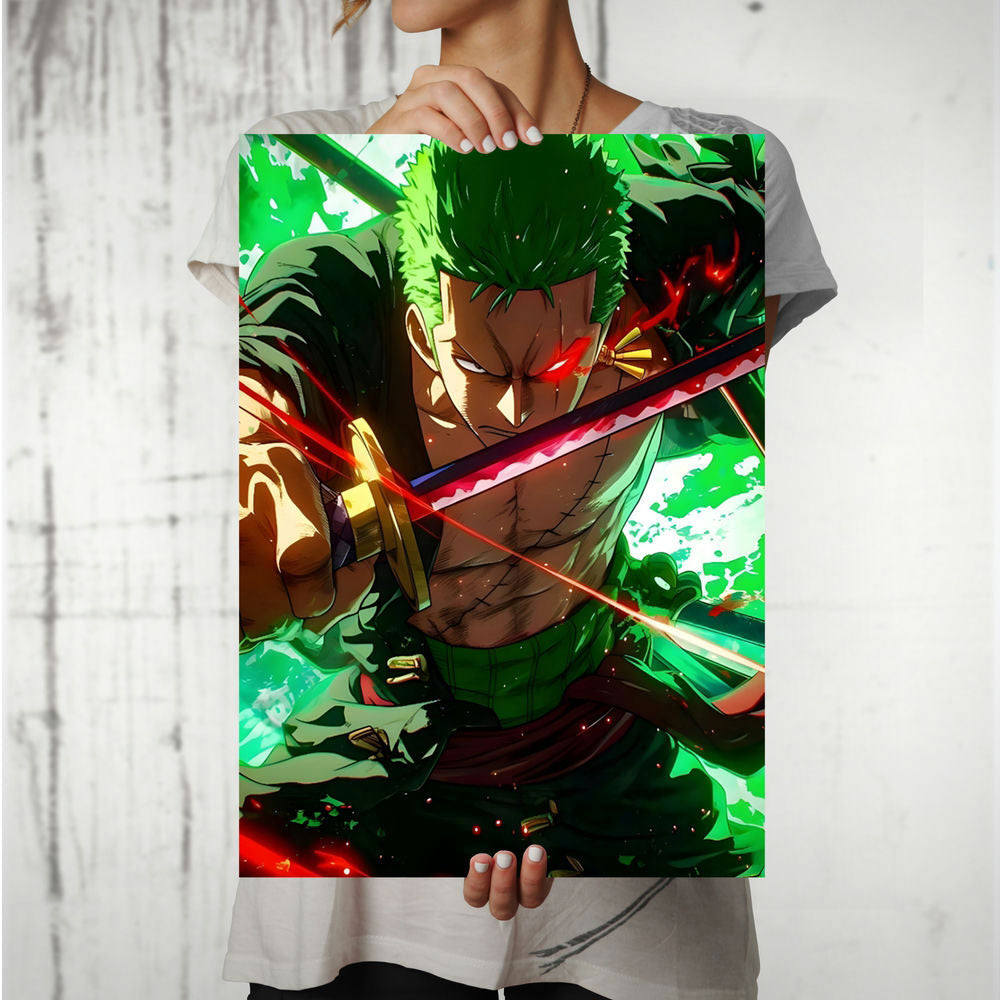 Metal Poster - One Piece Roronoa Zoro OP23 Mobile Case by CoverMeUp - Style 8