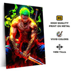 Metal Poster - One Piece Roronoa Zoro OP56 Mobile Case by CoverMeUp - Style 4
