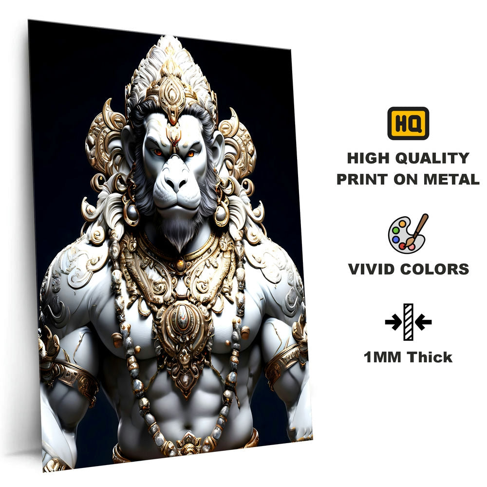 Metal Poster - Lord Hanuman LH08 Mobile Case by CoverMeUp - Style 4