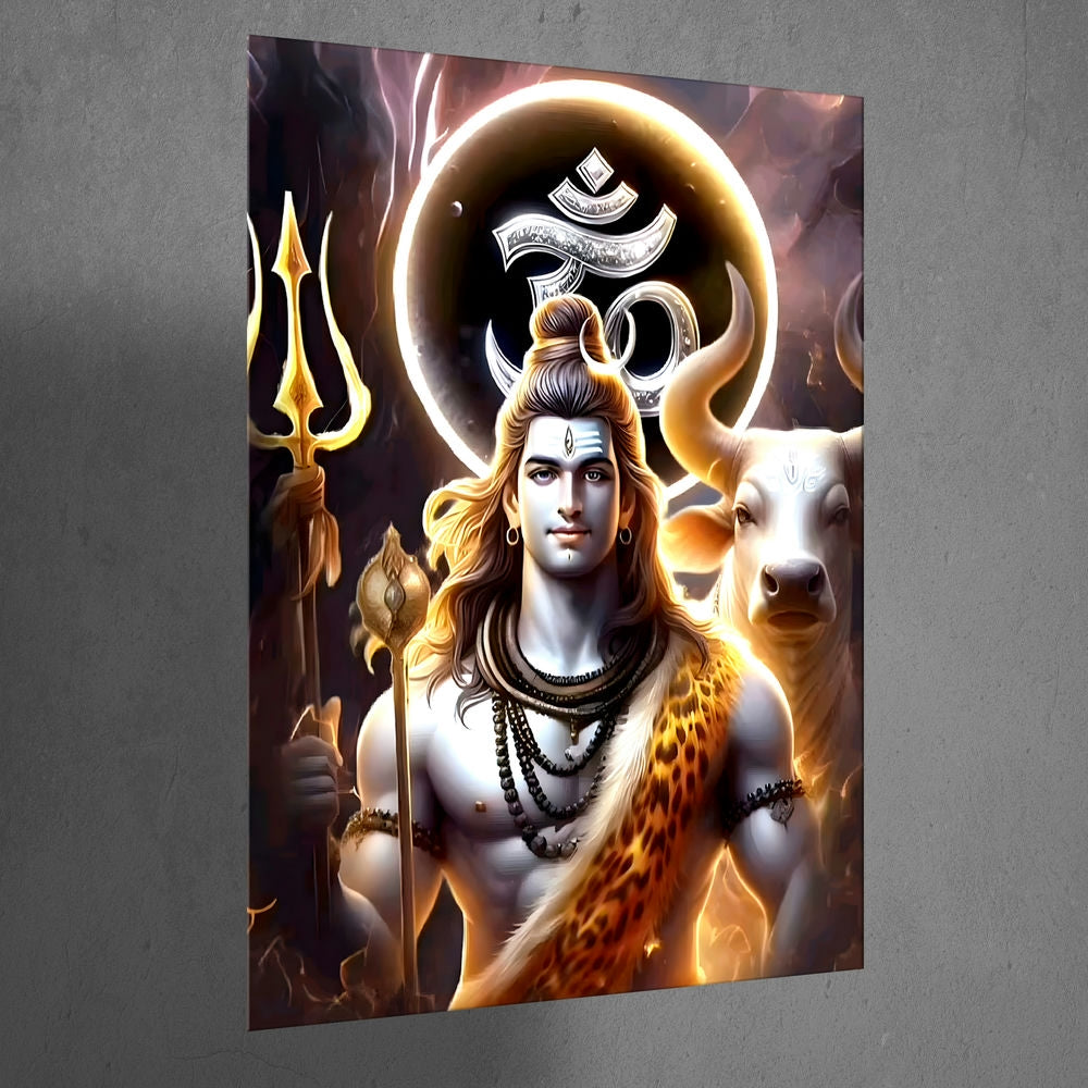 Metal Poster - Lord Shiva LS15 Mobile Case by CoverMeUp - Style 3