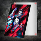 Metal Poster - Footballer Cristiano Ronaldo F08 Mobile Case by CoverMeUp - Style 2