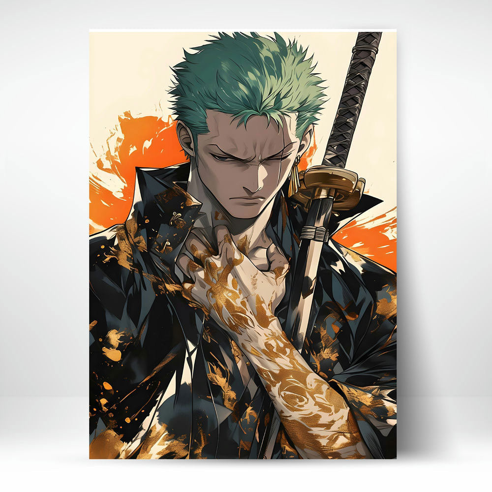 Metal Poster - One Piece Roronoa Zoro OP33 Mobile Case by CoverMeUp