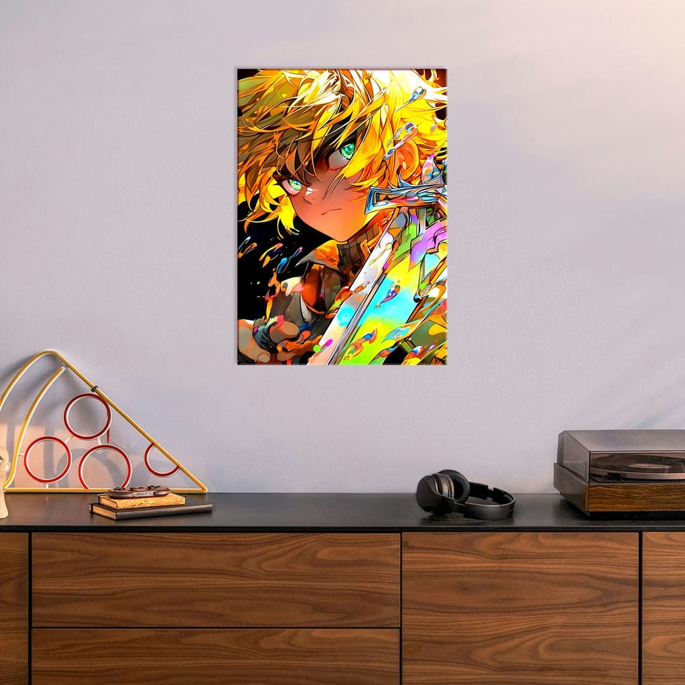 Metal Poster - Anime Demon Slayer DS03 Mobile Case by CoverMeUp - Style 6