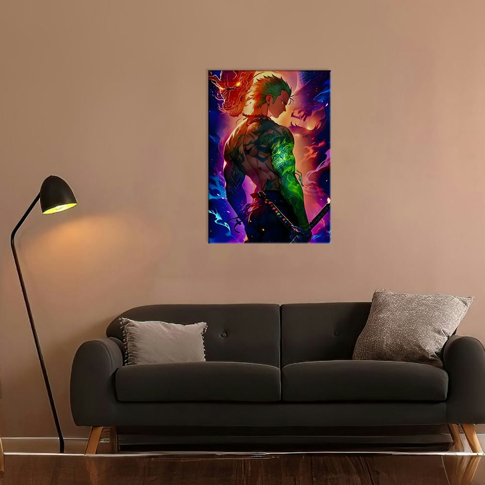 Metal Poster - One Piece Roronoa Zoro OP38 Mobile Case by CoverMeUp - Style 7