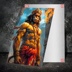 Metal Poster - Lord Hanuman LH02 Mobile Case by CoverMeUp - Style 2