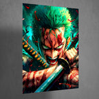 Metal Poster - One Piece Roronoa Zoro OP21 Mobile Case by CoverMeUp - Style 3