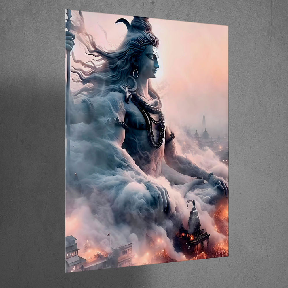 Metal Poster - Lord Shiva LS06 Mobile Case by CoverMeUp - Style 3
