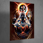 Metal Poster - Lord Shiva LS19 Mobile Case by CoverMeUp - Style 3