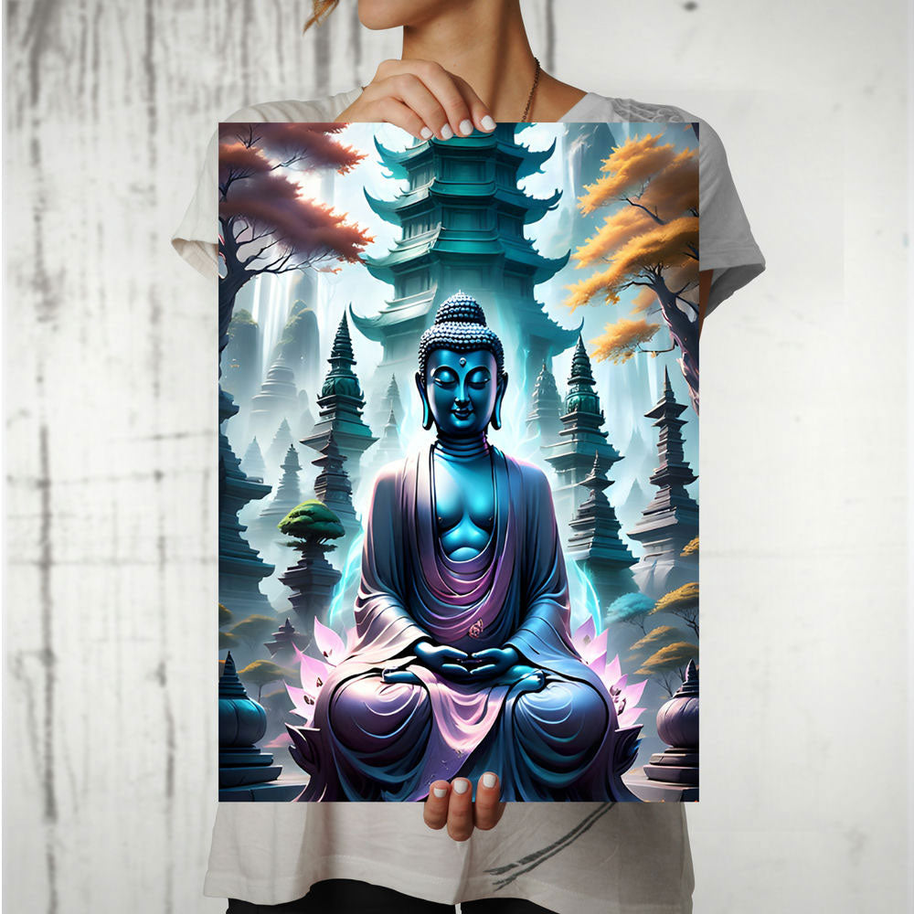 Metal Poster - Lord Buddha LB01 Mobile Case by CoverMeUp - Style 8