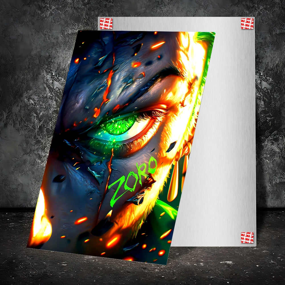 Metal Poster - One Piece Roronoa Zoro OP49 Mobile Case by CoverMeUp - Style 2