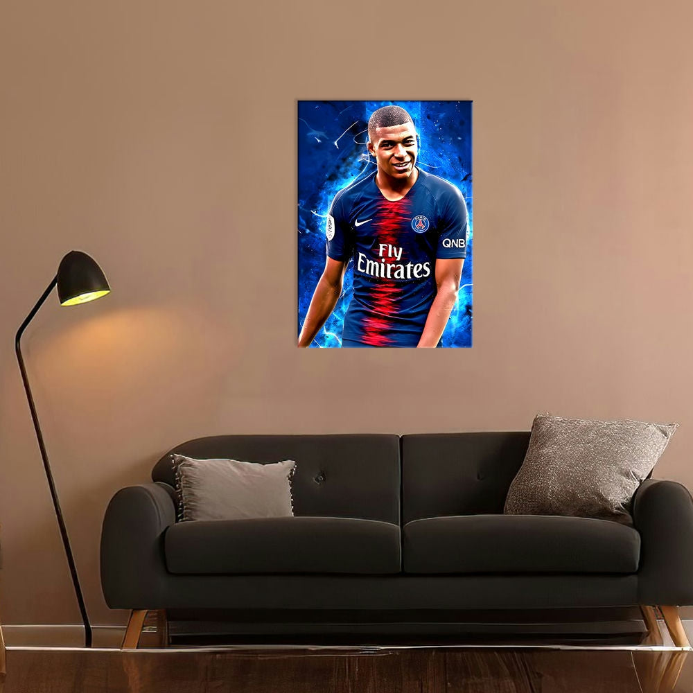 Metal Poster - Footballer Kylian Mbappe KM02 Mobile Case by CoverMeUp - Style 7