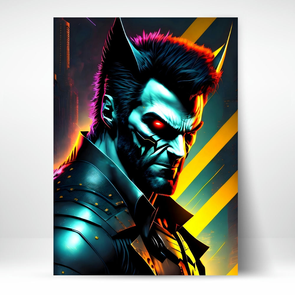 Metal Poster - Superhero Wolverine WOL04 Mobile Case by CoverMeUp