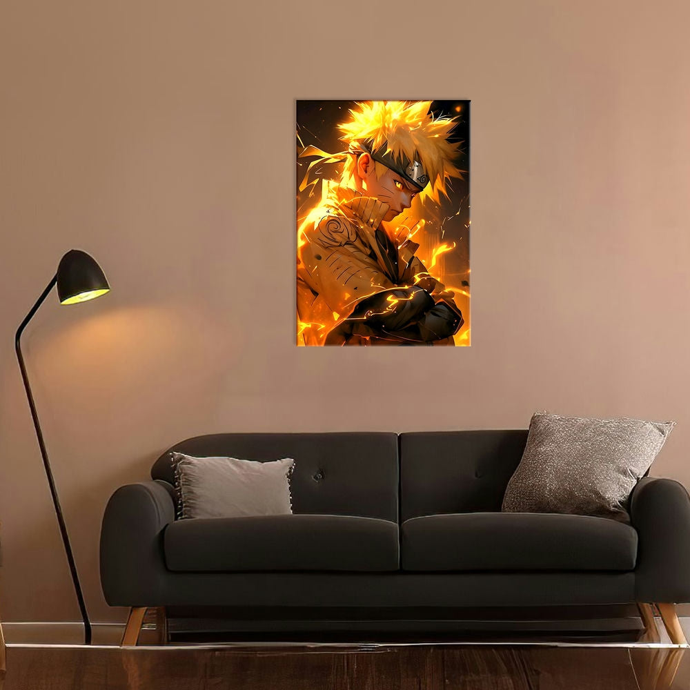 Metal Poster - Anime Naruto Uzumaki NU08 Mobile Case by CoverMeUp - Style 7