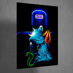 Metal Poster - Lord Shiva LS02 Mobile Case by CoverMeUp - Style 3