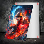 Metal Poster - Anime One Piece Luffy OP64 Mobile Case by CoverMeUp - Style 2