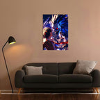 Metal Poster - Anime Light Yagami X Ryuk Death Note Mobile Case by CoverMeUp - Style 7