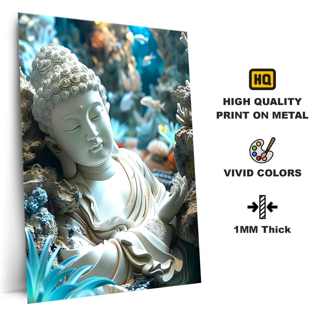 Metal Poster - Lord Buddha LB10 Mobile Case by CoverMeUp - Style 4