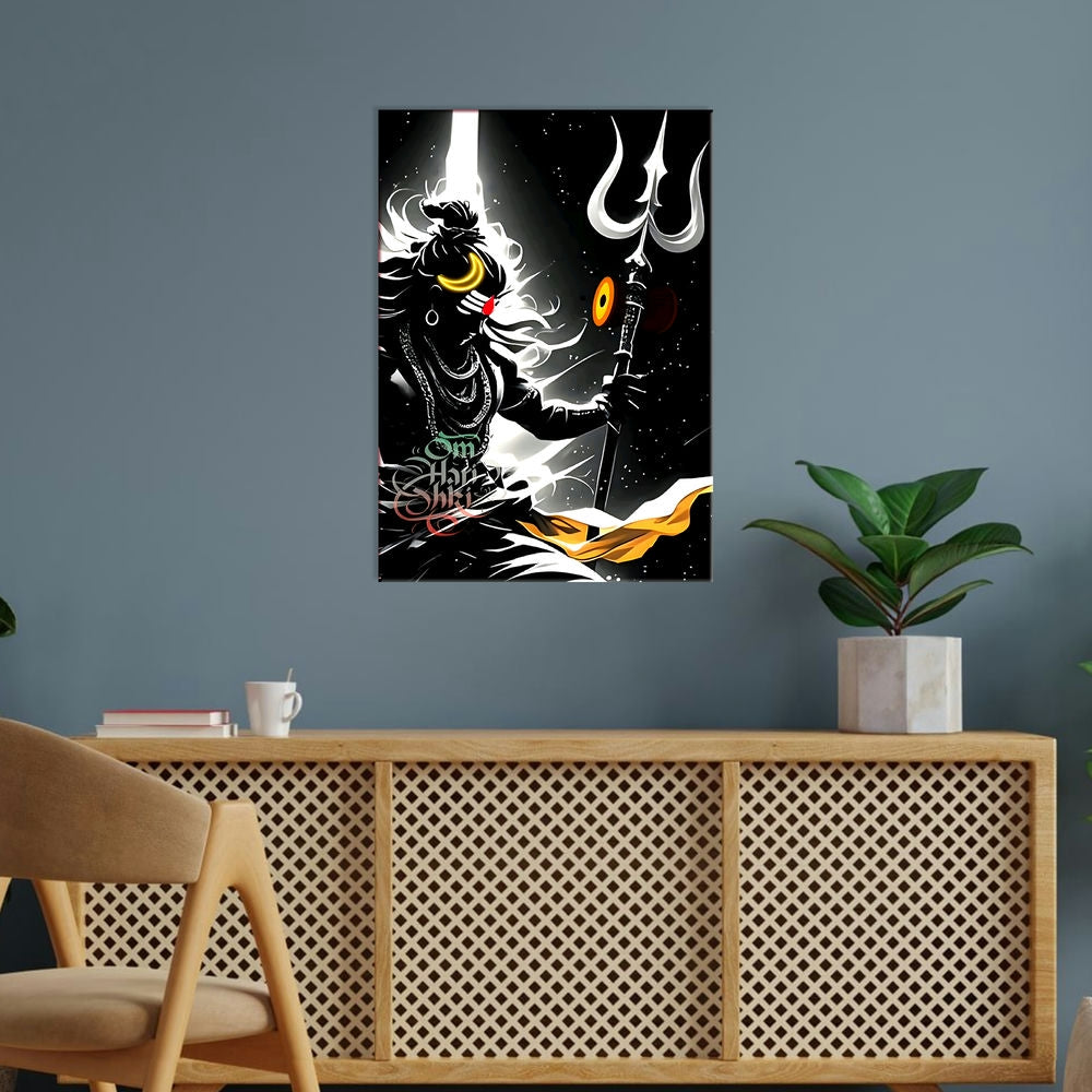 Metal Poster - Lord Shiva LS16 Mobile Case by CoverMeUp - Style 5
