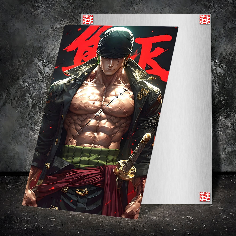 Metal Poster - One Piece Roronoa Zoro OP48 Mobile Case by CoverMeUp - Style 2