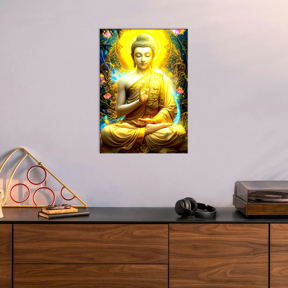 Metal Poster - Lord Buddha LB12 Mobile Case by CoverMeUp - Style 6