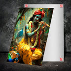 Metal Poster - Lord Krishna LK03 Mobile Case by CoverMeUp - Style 2