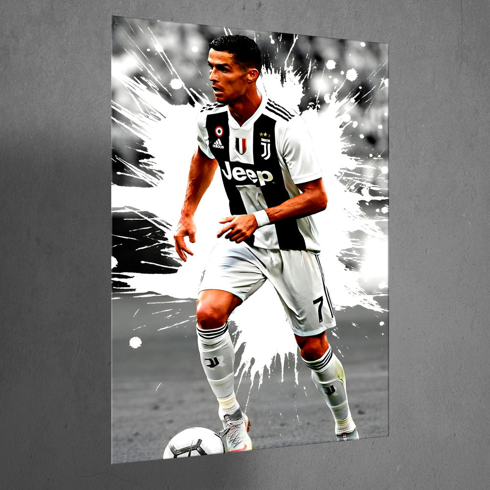 Metal Poster - Footballer Cristiano Ronaldo F03 Mobile Case by CoverMeUp - Style 3