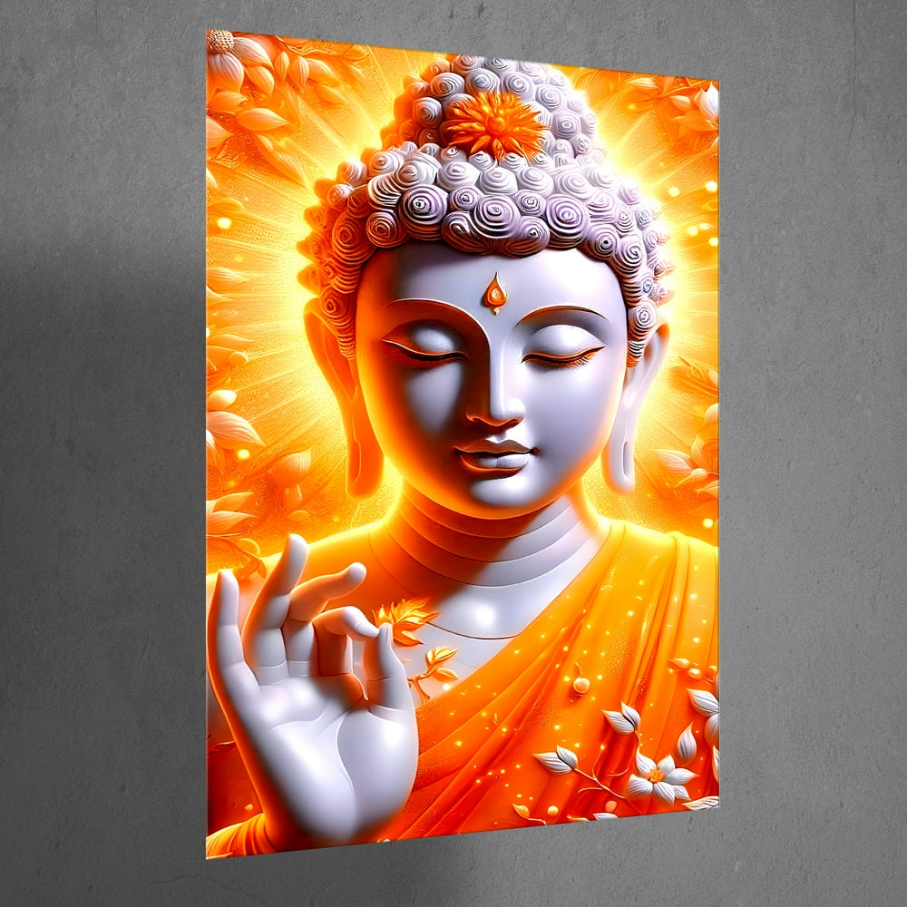 Metal Poster - Lord Buddha LB22 Mobile Case by CoverMeUp - Style 3