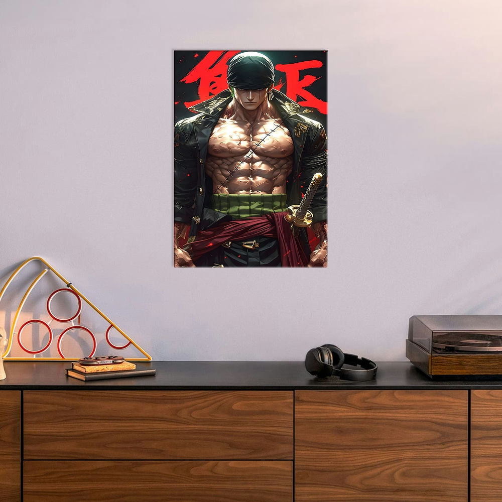 Metal Poster - One Piece Roronoa Zoro OP48 Mobile Case by CoverMeUp - Style 6