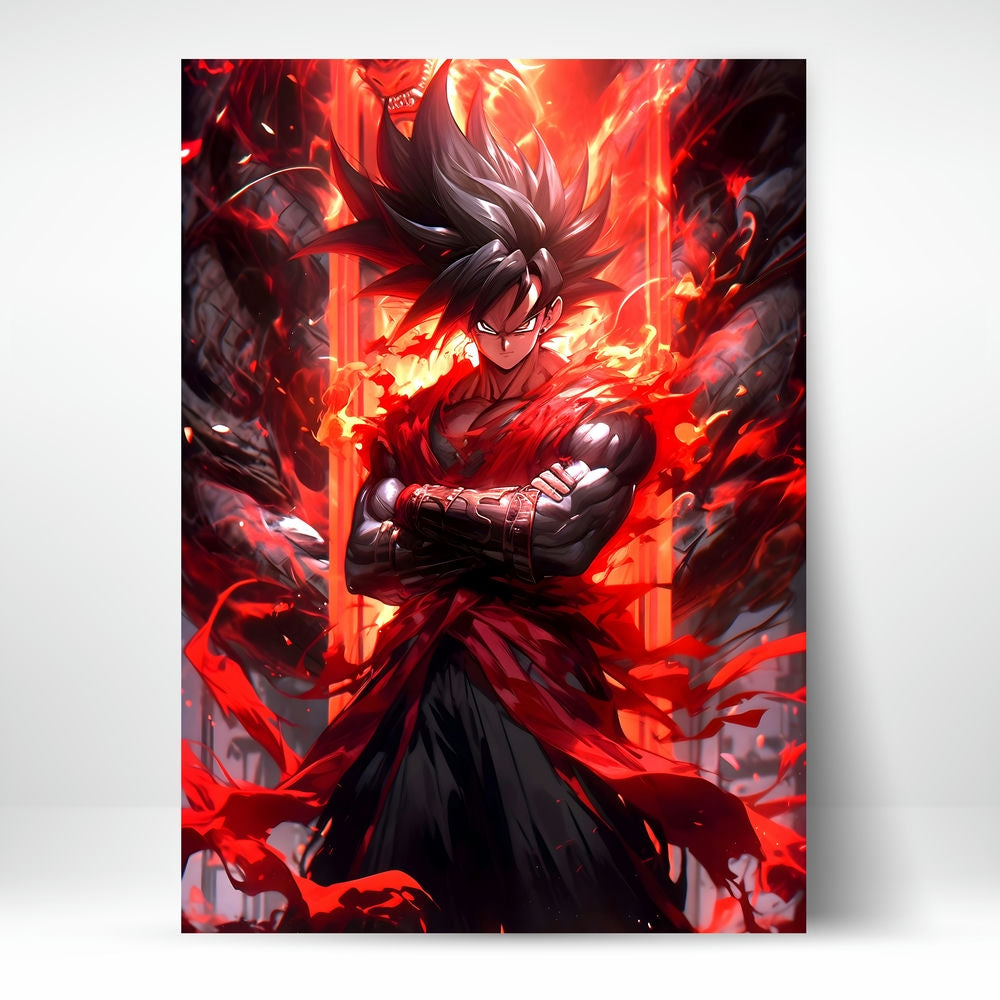 Metal Poster - Anime Dragon Ball Z DBZ01 Mobile Case by CoverMeUp