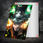 Metal Poster - One Piece Portgas D. Ace OP52 Mobile Case by CoverMeUp - Style 2
