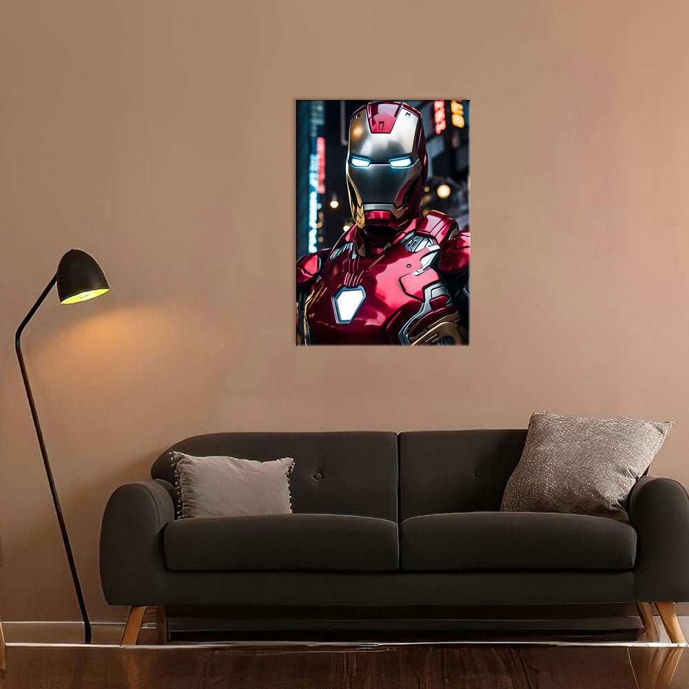 Metal Poster - Superhero Iron Man IM01 Mobile Case by CoverMeUp - Style 7