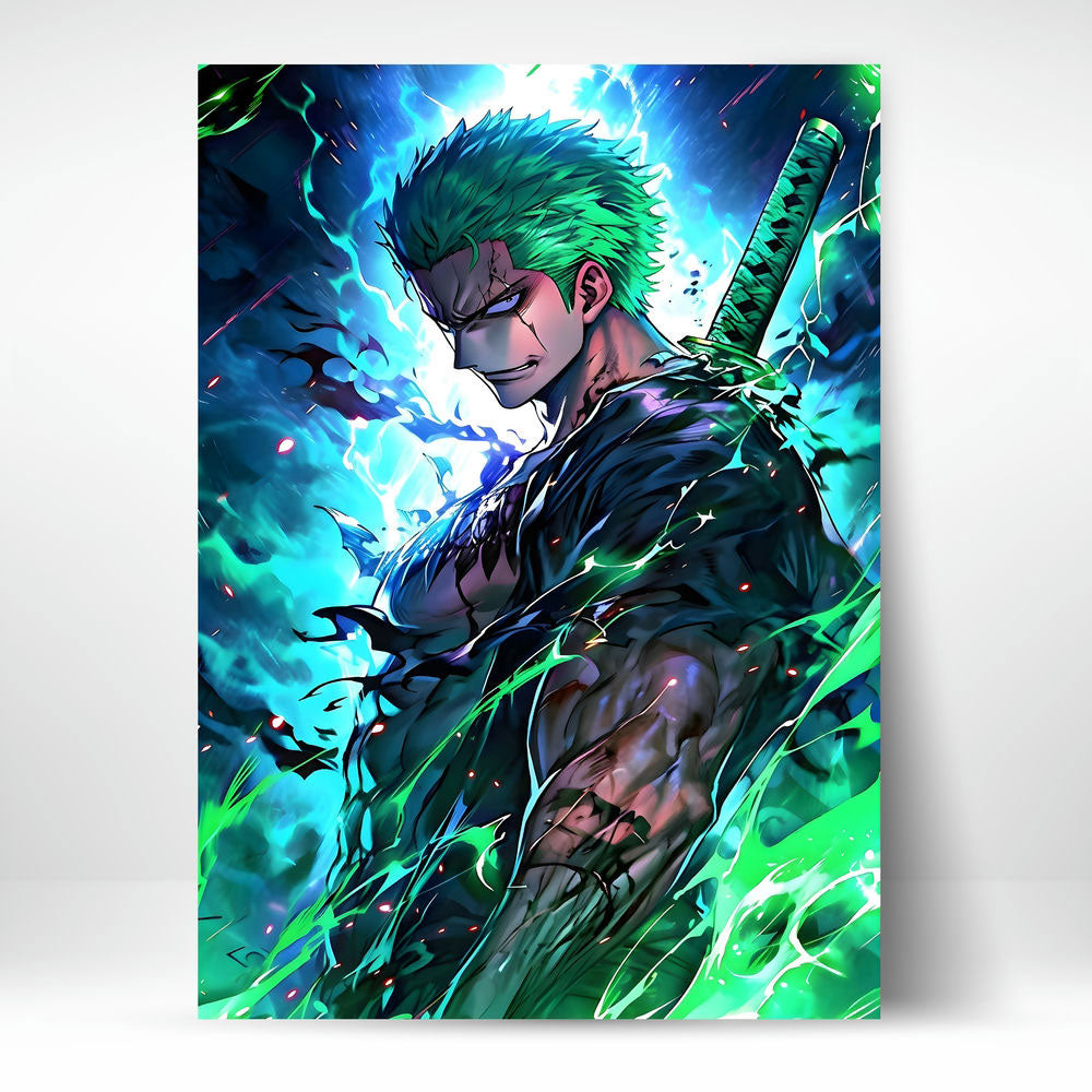 Metal Poster - One Piece Roronoa Zoro OP34 Mobile Case by CoverMeUp